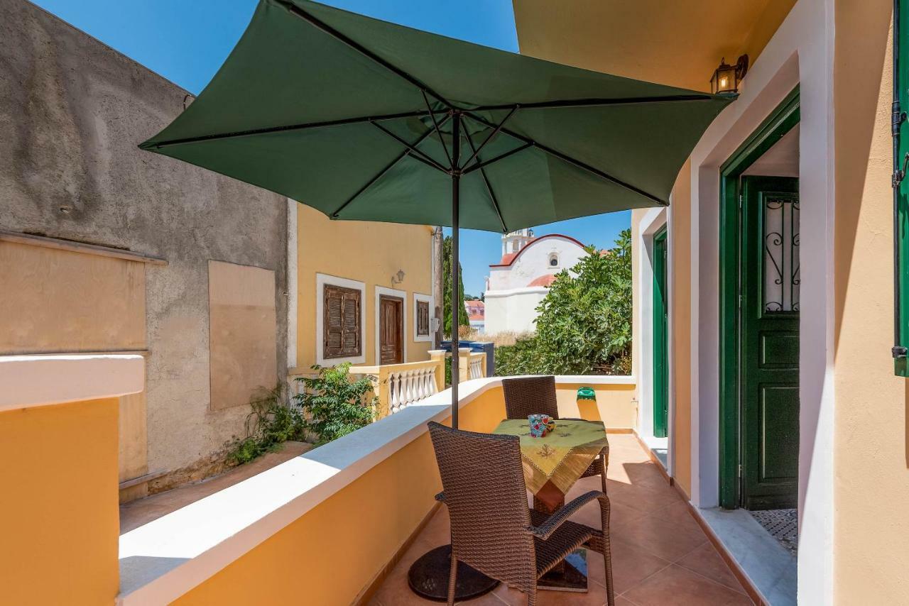 Matinas House Apartment Chalki Town Exterior foto