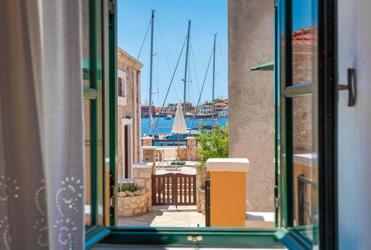 Matinas House Apartment Chalki Town Exterior foto